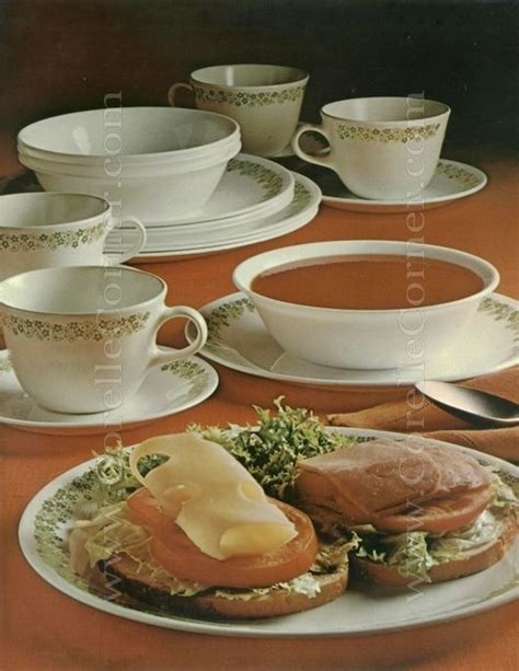 1972 Corelle Livingware Catalogue - Four Patterns for Collectors