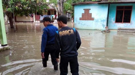 Update Banjir Bandang Di Cianjur Lima Kepala Keluarga Mengungsi