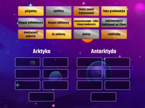 Arktyka I Antarktyda Group Sort