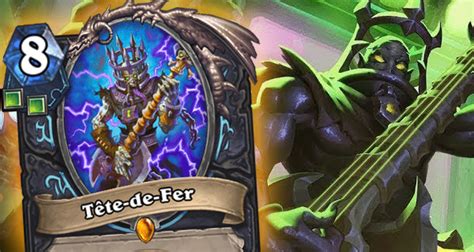 Tête de Fer Carte légendaire pour Chevalier de la mort Hearthstone