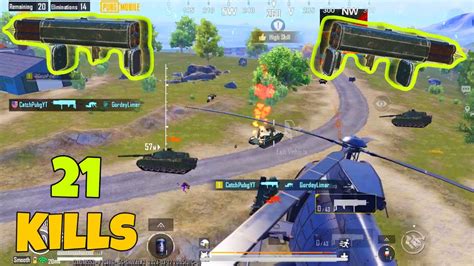 DOUBLE M202 QUADRUPLE FROM HELICOPTER PUBG Mobile Payload 3 0