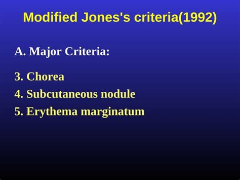 Modified Jones Criteria In The Era Of Echo Ppt