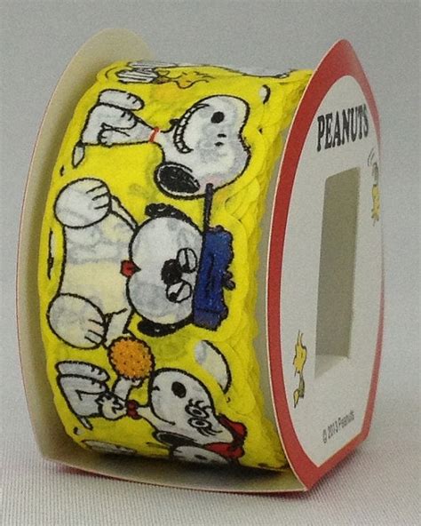 Snoopy And Siblings Decorative Peanuts Gang Washi Masking Tape Over