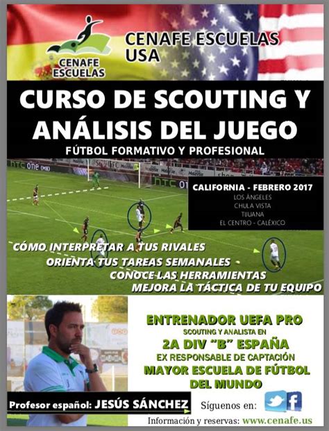 Nuevo Curso De Scouting Y Analisis En Futbol Para Usa