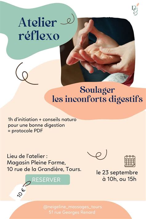 Soulager Les Problèmes Digestifs Atelier Réflexologie Palmaire à