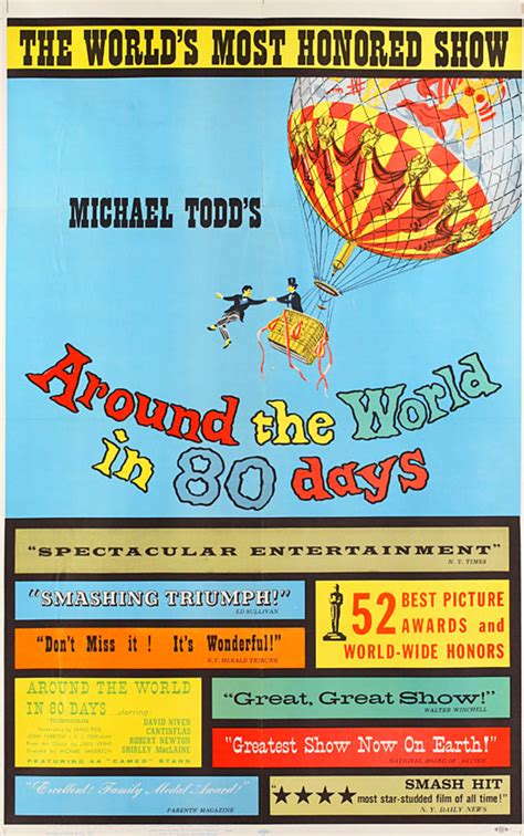 Around The World In Eighty Days U S One Sheet Poster