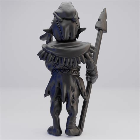 Hot Goblin ゴブリン戦士槍 ミニチュア ホットゴブリン TRPGコマ