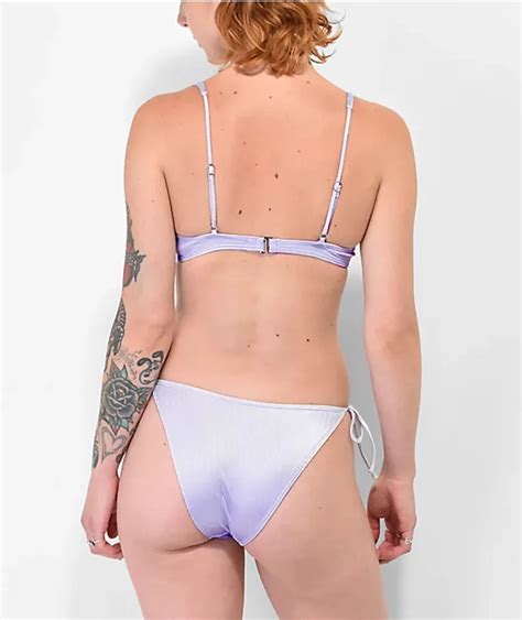 Sunsets Inc Damsel Jacquei Lavender High Leg Bikini Bottom Mall Of