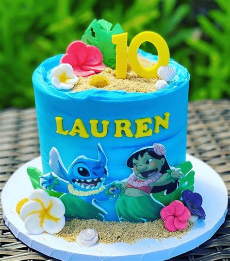 Lilo and Stitch Cake Design Images (Cake Gateau Ideas) - 2020 | Lilo ...