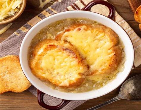 Receta De Sopa De Cebolla Gratinada