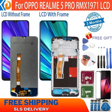 For Oppo Realme Pro Rmx Lcd Display Screen With Frame Display