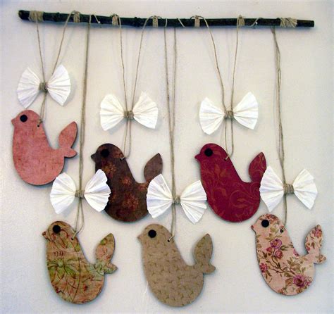 Primitive Bird Wall Hanging Bird Crafts Crafts Diy Primitive Decor