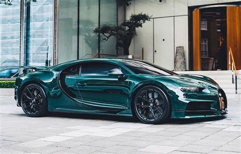 Bugatti Chiron Green And Black Hot Sex Picture