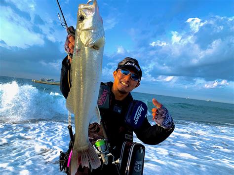 サーフのヒラメ・マゴチ・シーバスの3魚種が釣れた釣り方を徹底解説 ジャクソン Jackson ルアー 釣り