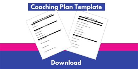 A Coaching Plan Template Key Elements And How To Use It Universal Coach Institute