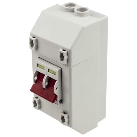 Wylex 100a Dp Isolator With 2 Module Enclosure Rec2s Cef