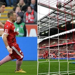 1 FC Koeln Bayern Monachium Robert Lewandowski strzelił gola