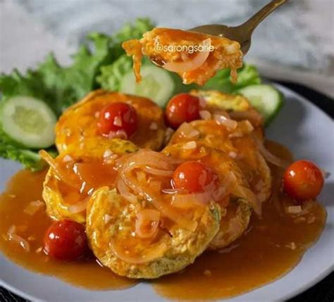 Resep Telur Dadar Asam Manis Enak Dan Super Lezat Mudah Di Buat