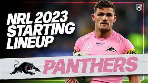 Penrith Panthers Starting Lineup NRL 2023 YouTube