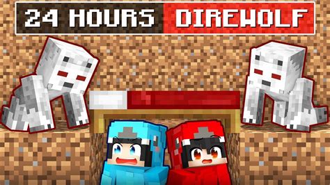 Omz Spent 24 Hours Overnight At Direwolf House In Minecraft Parody