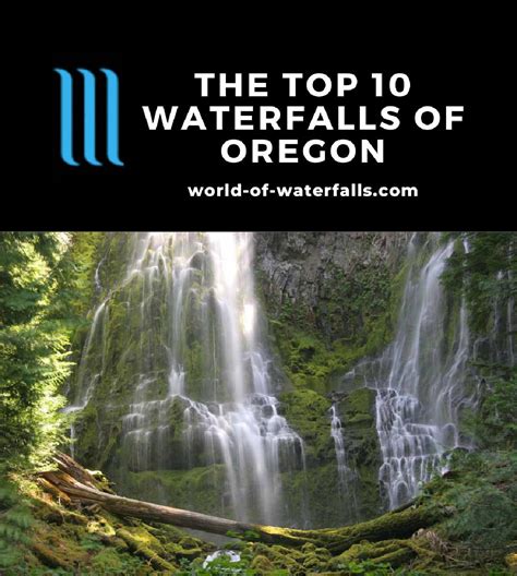 Top 10 Best Waterfalls In Oregon And How To Visit Them World Of Waterfalls