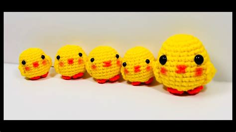 Como Tejer Un Pollito Amigurumi A Crochet Crochet Amigurumi Chick