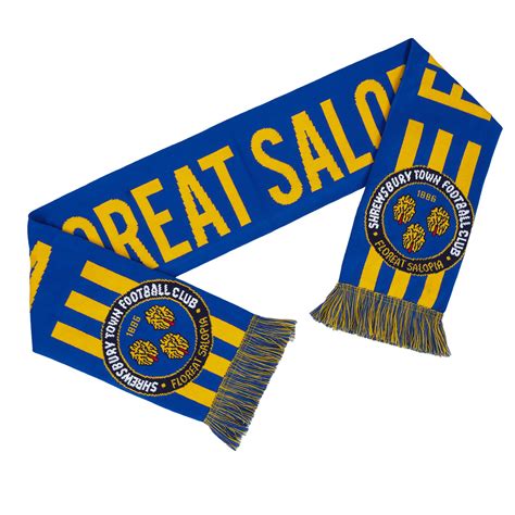 Shrewsbury Town Floreat Salopia Scarf Elite Pro Sports