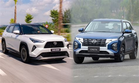 So sánh Toyota Yaris Cross vs Hyundai Creta Kẻ tám lạng người nửa cân