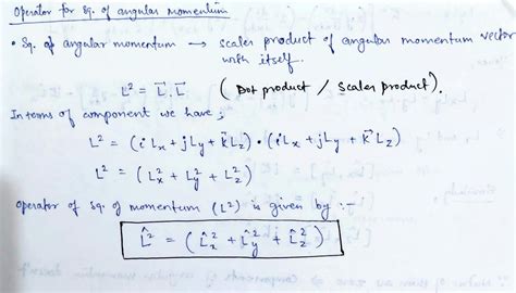 Solution Angular Momentum Its Commutation Rule And Relationship Of Total Angular Momentum With