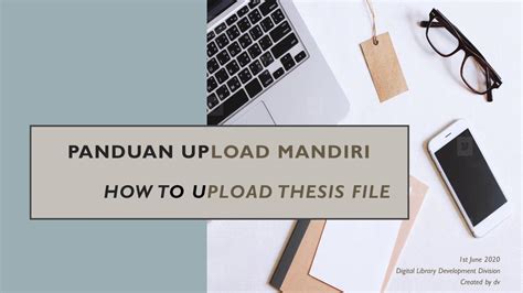 Pdf Panduan Upload Mandiri How To Upload Thesis File Dokumen Tips