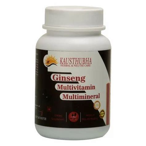 Ginseng Multivitamin Multimineral Capsules At Rs 1000 Bottle