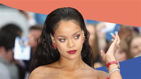 Rihanna Just Posted An Intense Red Reverse Cat Eye And Were Obsessed