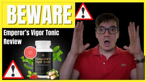 Emperor S Vigor Tonic Review Beware Yellow Emperor S Vigor Tonic