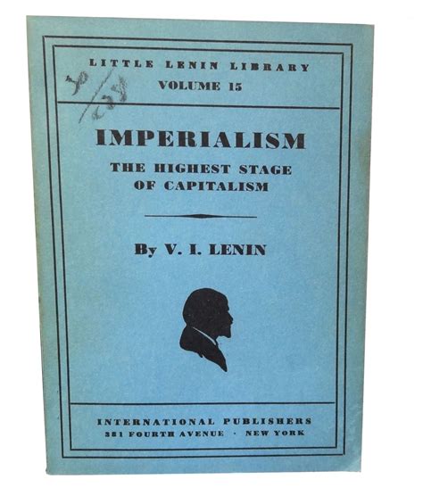 Imperialism The Highest Stage Of Capitalism