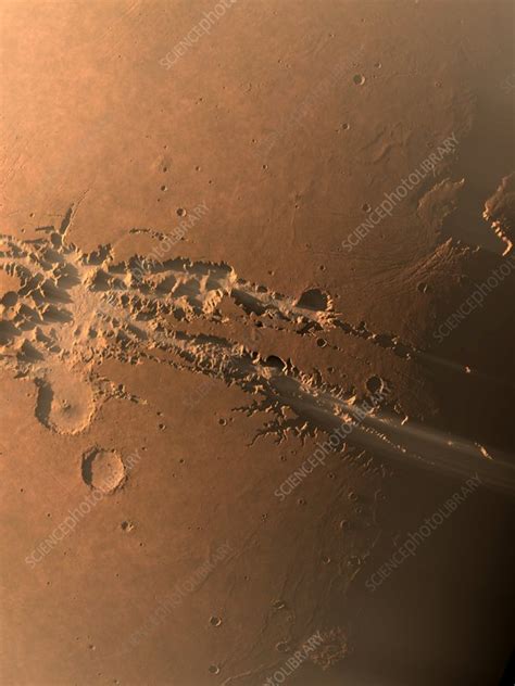 Valles Marineris Mars Artwork Stock Image C024 6795 Science