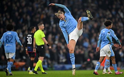 Manchester City Copenhague Sereins Et Dominateurs Les