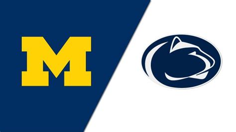 Michigan Wolverines Vs Penn State Nittany Lions Espn Classic Football 112820 Live