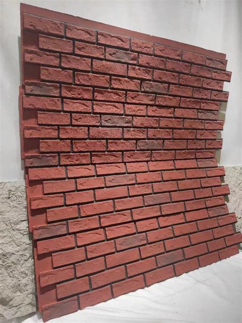 Waterproof Pu Cultural Stones Artificial Wall Panel For House