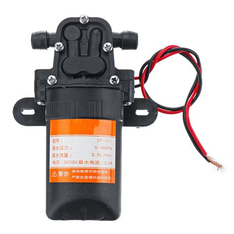 New DC 12V Mini Micro Diaphragm Pump Automatic Switch High Pressure