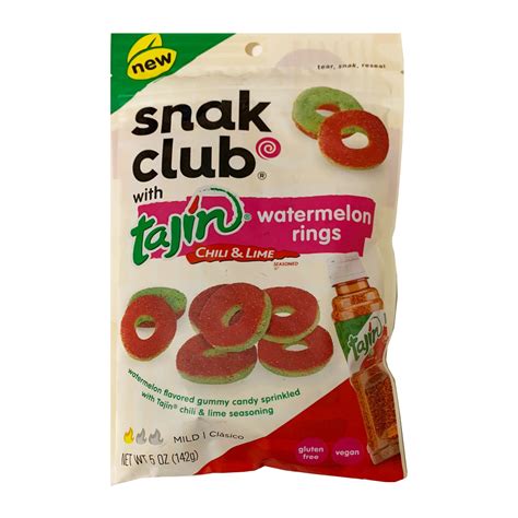 Snak Club Tajin Watermelon Rings 142 Gr 5 Oz — Carrito Latino