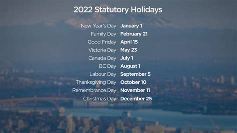 2023 Holidays Bc – Get Calendar 2023 Update