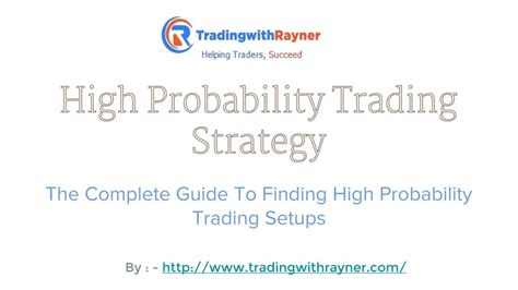 Ppt Find A High Probability Trading Strategy Setup Powerpoint