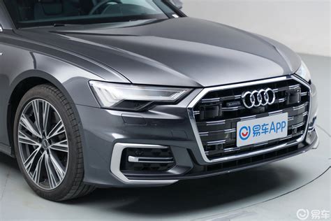 【奥迪a6l55 Tfsi Quattro 旗舰动感型前格栅侧俯拍图片 汽车图片大全】 易车