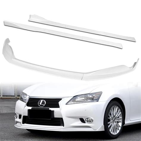 Buy Q1 Tech 9 Piece Front Bumper Body Kit Lip And Side Skirt Extensions