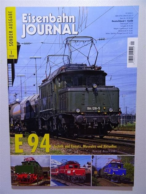 Eisenbahn Journal Db Baureihe E Technik Einsatz Museum Kaufen