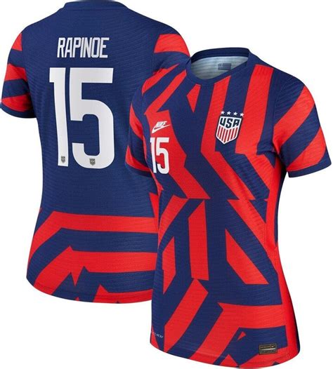 Nike Womens Blue Megan Rapinoe Uswnt 202122 Away Breathe Stadium