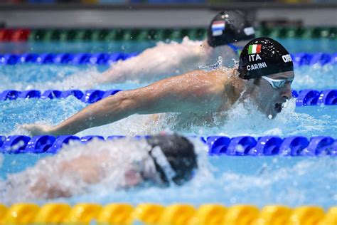 Europei Di Nuoto Giacomo Carini Fuori Dalla Finale In Vasca Corta