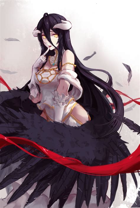 3840x2160 Dark Anime Albedo Overlord Overlord Anime Axe  Hd