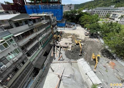 大直民宅塌陷北市府申請無人機空拍勘災 松機上午暫停起降20分鐘 生活 自由時報電子報