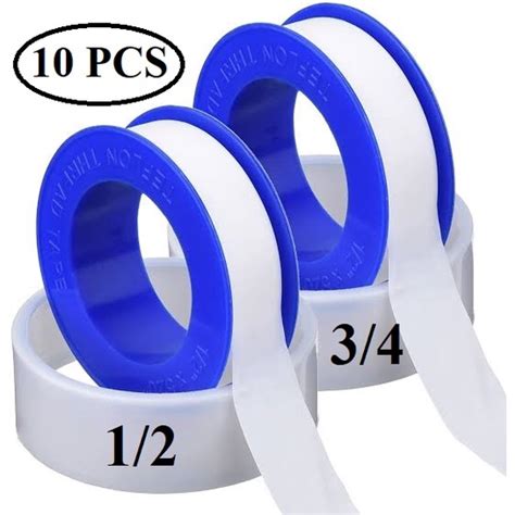 Teflon Tape 10 Meters 12 34 10 Pcs Shopee Philippines